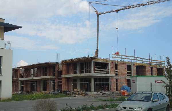 La construction du programme immobilier "la Pierre du Soleil" se poursuit à Amnéville
