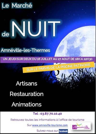 Amnéville organise 4 marchés nocturnes