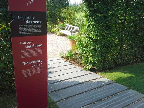 Le jardin des sens, un des nombreux themes de découverte