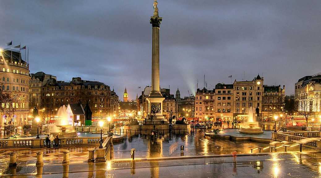 Trafalgar Square est visité par 15 millions de visiteurs par an, soit N°1 en Europe