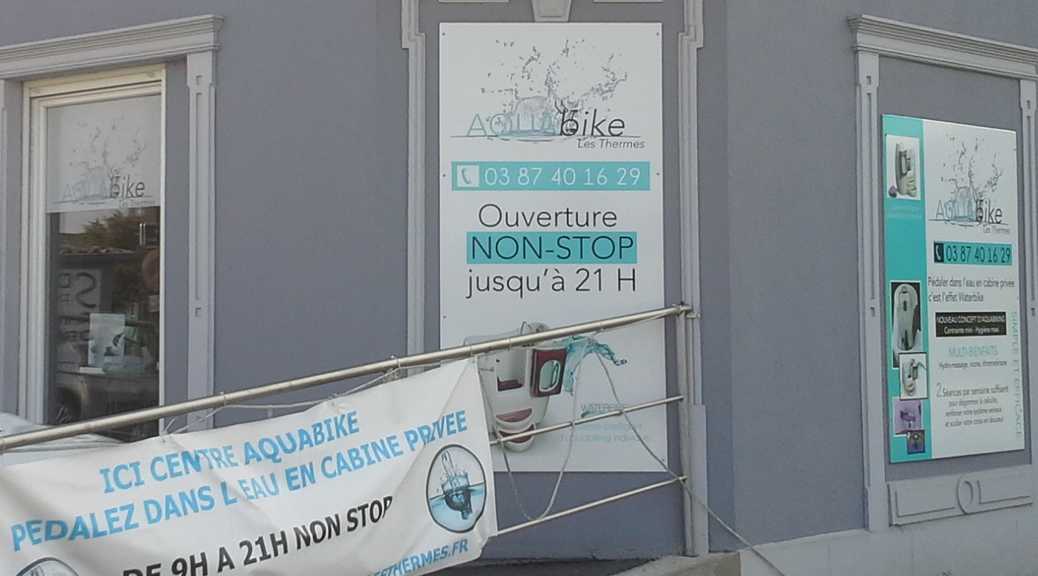 Pédalez dans l'eau en cabine privée à l'Aquabike d'Amnéville
