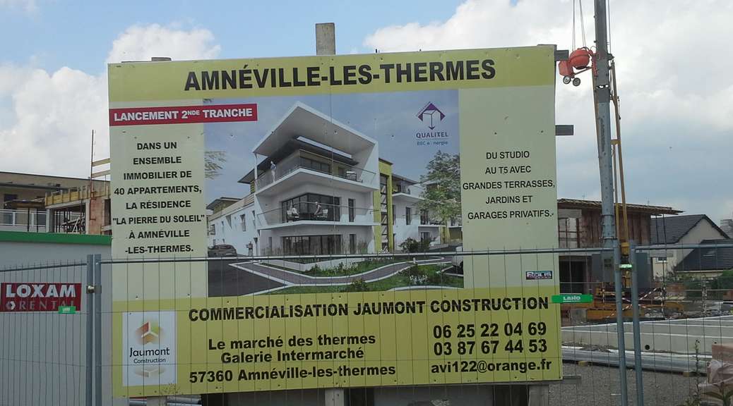 Le promoteur Jaumont Construction a lancé un programme d'appartements BBC à Amnéville