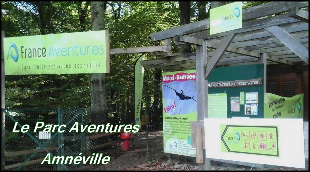 Le Parc France Aventures Amnéville propose des parcours dans les arbres et d'autres activités nature