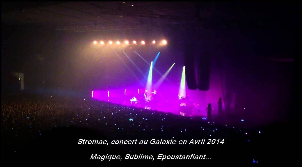 Galaxie Amnéville, salle de spectale pendant le concert de Stromae