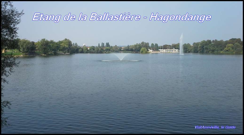 Etang de la Ballastière, idéal pour promenade, sorties en famille et pour faire du sport