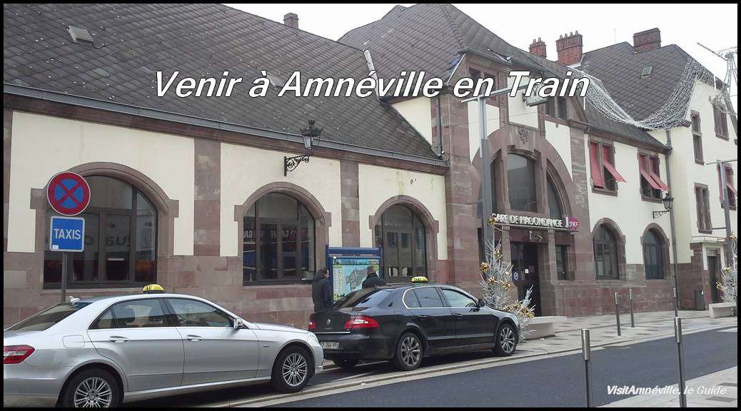 La gare SNCF d'Hagondange est la plus pratique pour venir au centre thermal en train