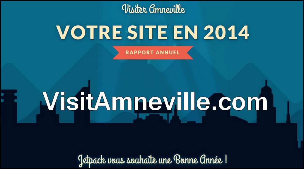 Rapport des visites et vues du site VisitAmneville en 2014