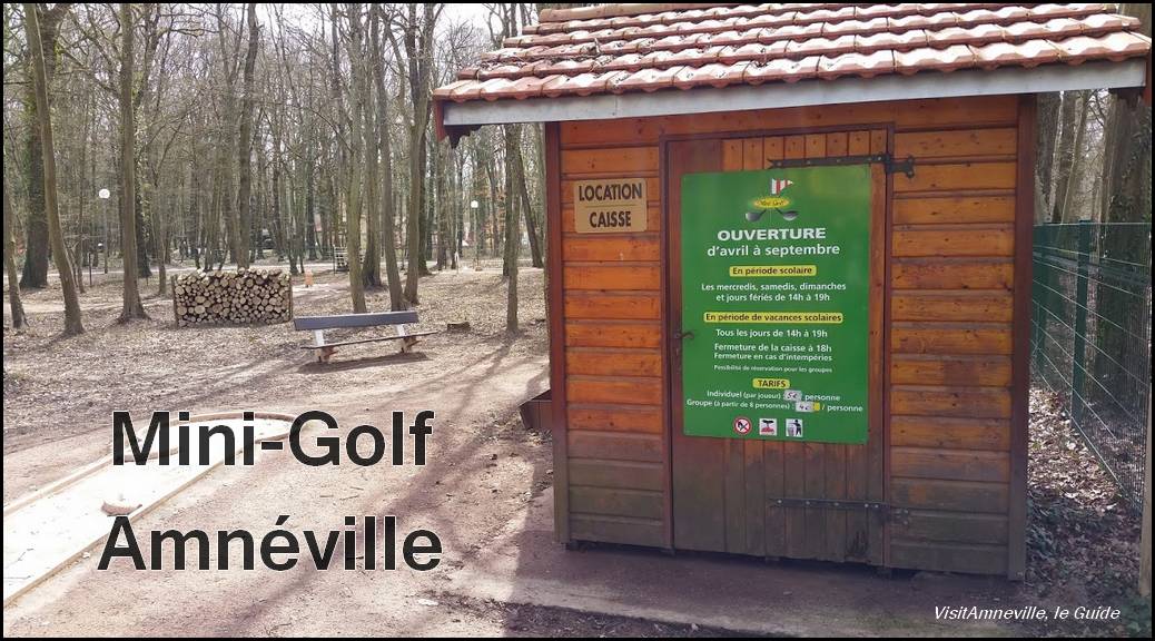 Le Mini-Golf est ouvert d'Avril à Septembre à Amnéville-les-Thermes