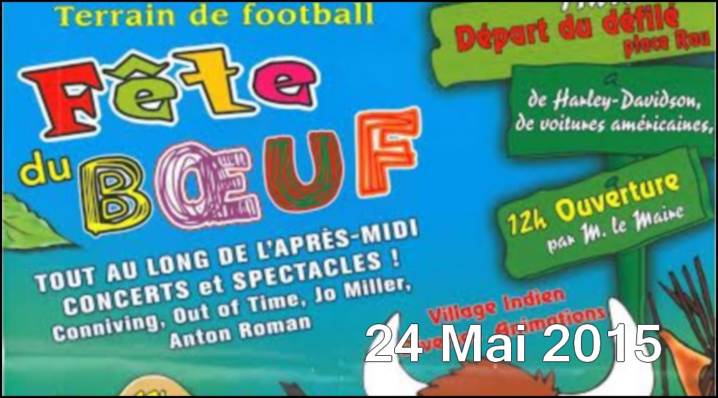 Programme de la 14ème fête du Boeuf d'Amnéville