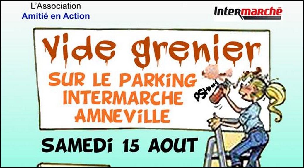 Vide grenier à Amnéville, le 15 Août 2015