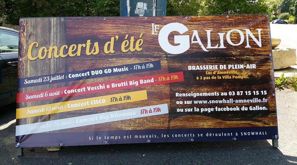 Les concerts d'été au Galion d'Amnéville